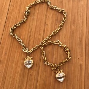 Juicy Couture bracelet and Necklace
